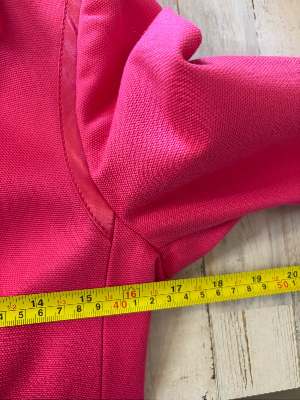 VTG Banana Republic Hot Pink Long Trench Coat, 2000s, Button Down, Cotton, XS - Picture 15 of 15